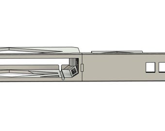 Unifi Cloud Gateway Fiber or Gateway Fiber - Reverse in 1U Rack Mount