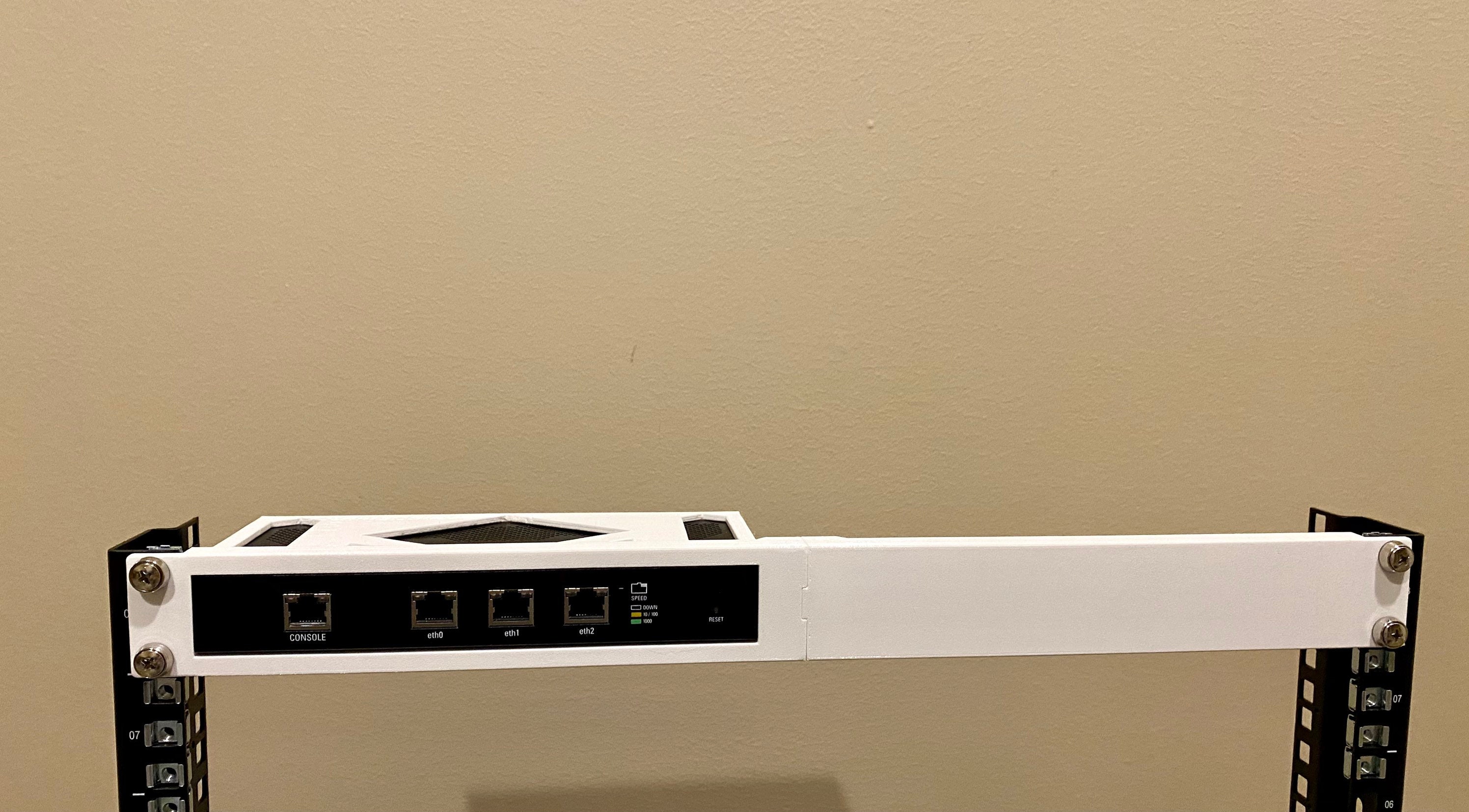 Ubiquiti Edgerouter Lite 1U Rack Mount - Etsy