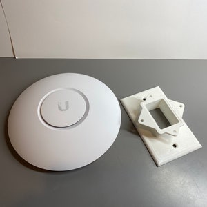 U6-Lite, Lite, AC-LR, G5 Dome and nanoHD Electrical Box Mount for Ubiquiti Access Point