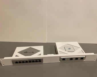 UniFi Security Gateway & 8 Port 60 Watt Switch - 1U Rack Mount