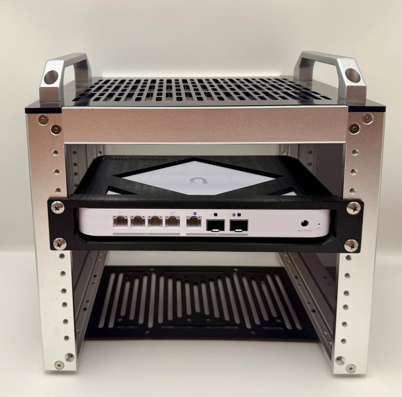 Unifi Cloud Gateway Fiber or Gateway Fiber - 10in Mini Rack 1U Mount - Etsy