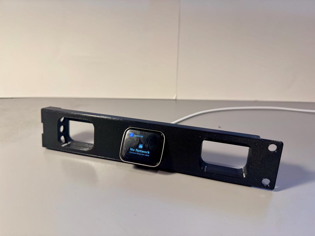 Half U Rack Mount Kit Jetkvm - 1U Half Side Rack Mount - Etsy