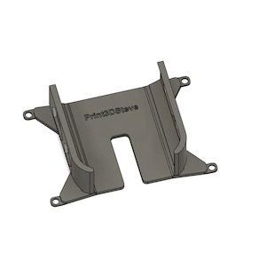 May include: A grey plastic phone stand with the text "Print3DStars" printed on it.