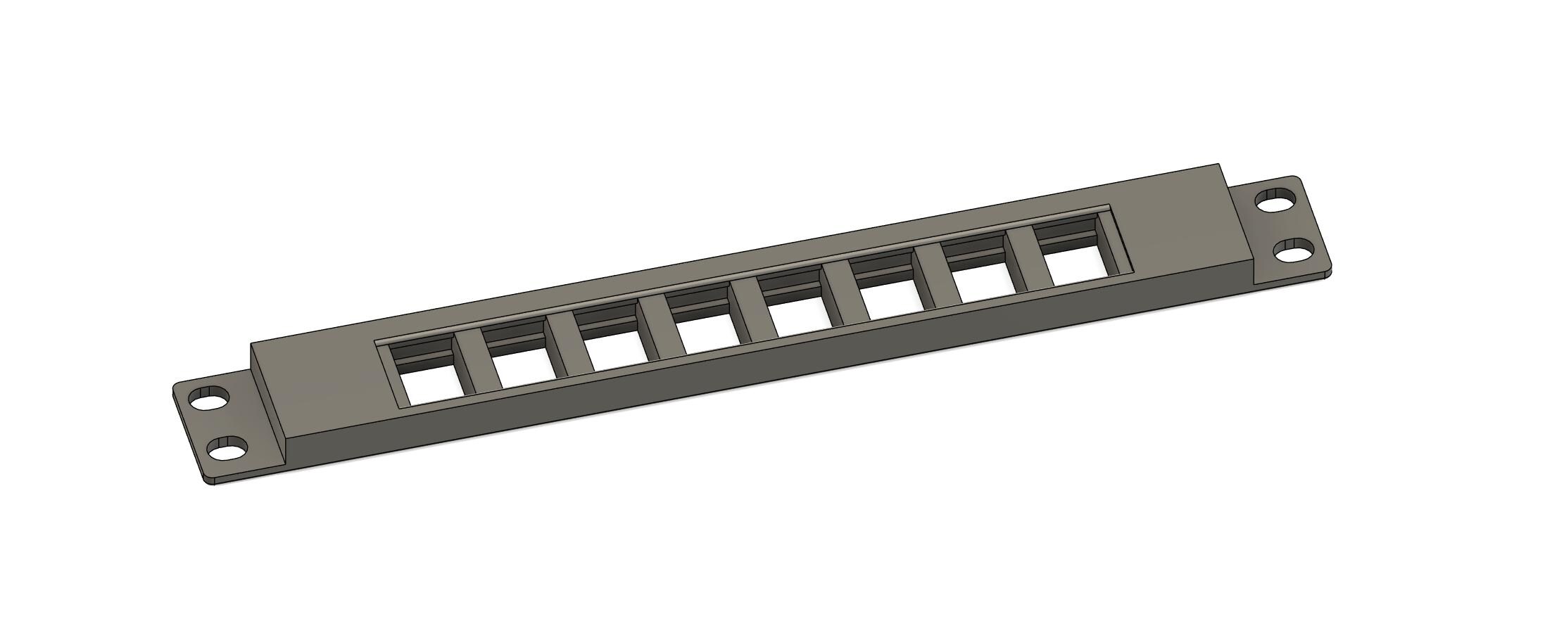 0.7U Keystone Patch Panel - 10in Mini Rack Mount - Etsy