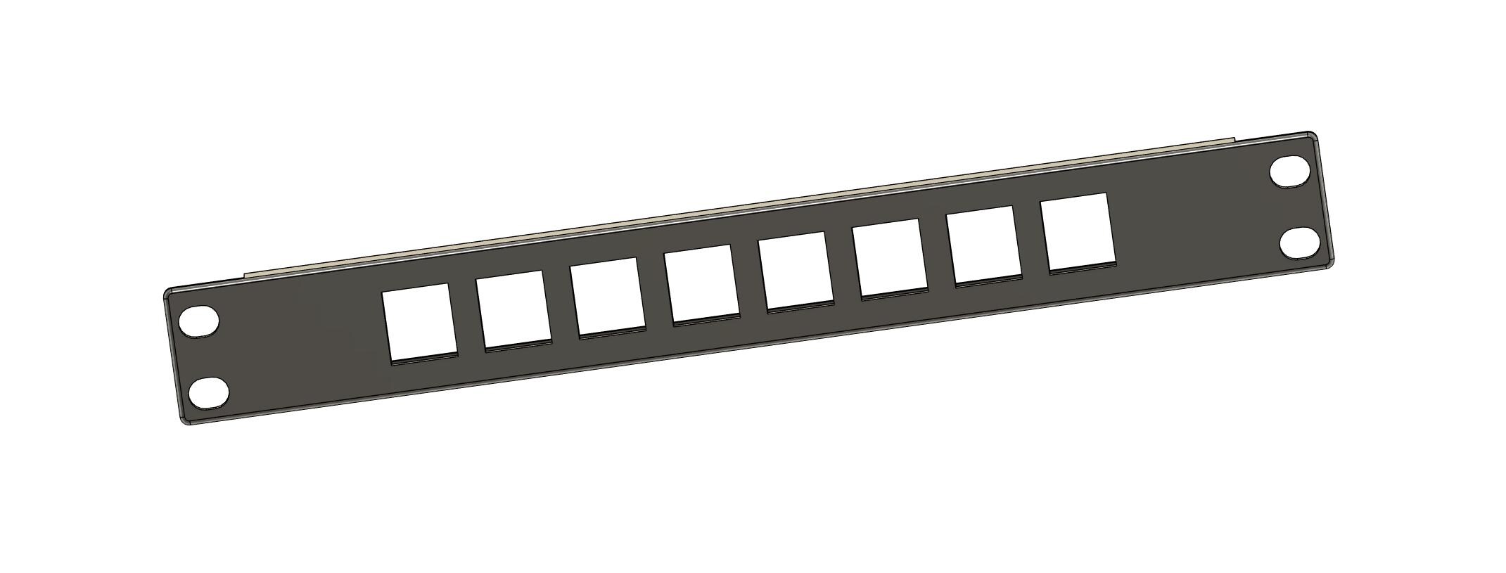 0.7U Keystone Patch Panel - 10in Mini Rack Mount - Etsy