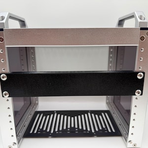 Blank Plate - 10in Mini Rack 1U Mount