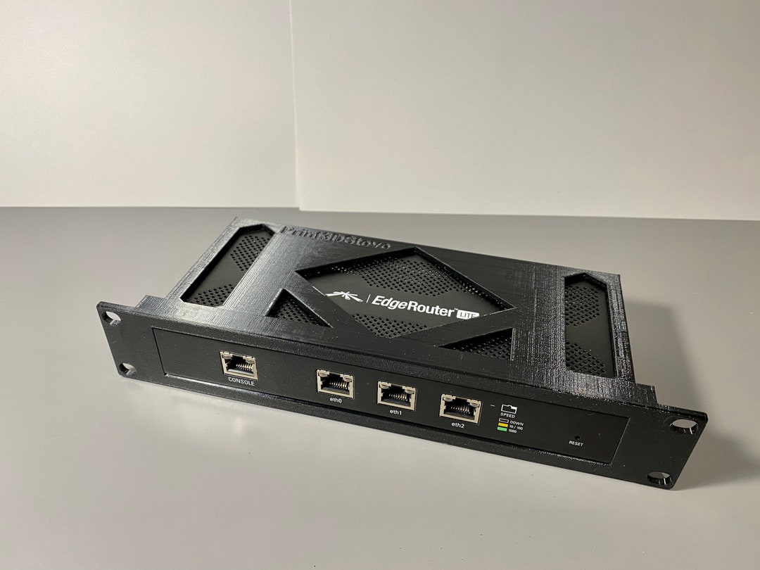 Ubiquiti Edgerouter Lite - 10in Mini Rack 1U Mount - Etsy