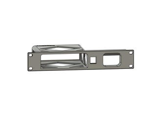 Home Assistant Green and JetKVM - 10in Mini Rack 1U Mount