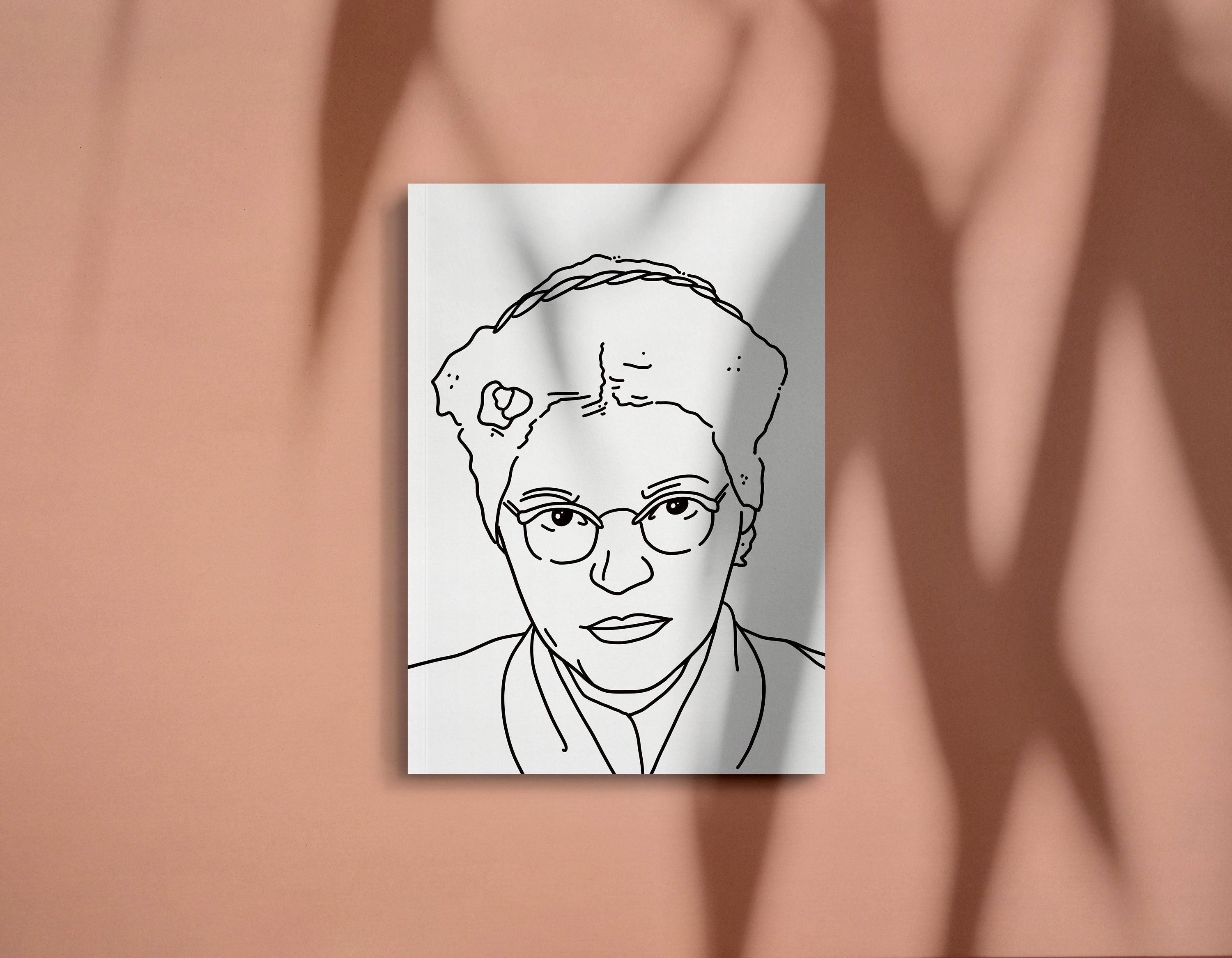 Rosa Parks Line Drawing Art Nursery Artwork Wall Art - Etsy