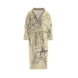 Herr der Ringe Bademantel, Herr der Ringe Hobbit Frodo, Mittelerde Karte Robe