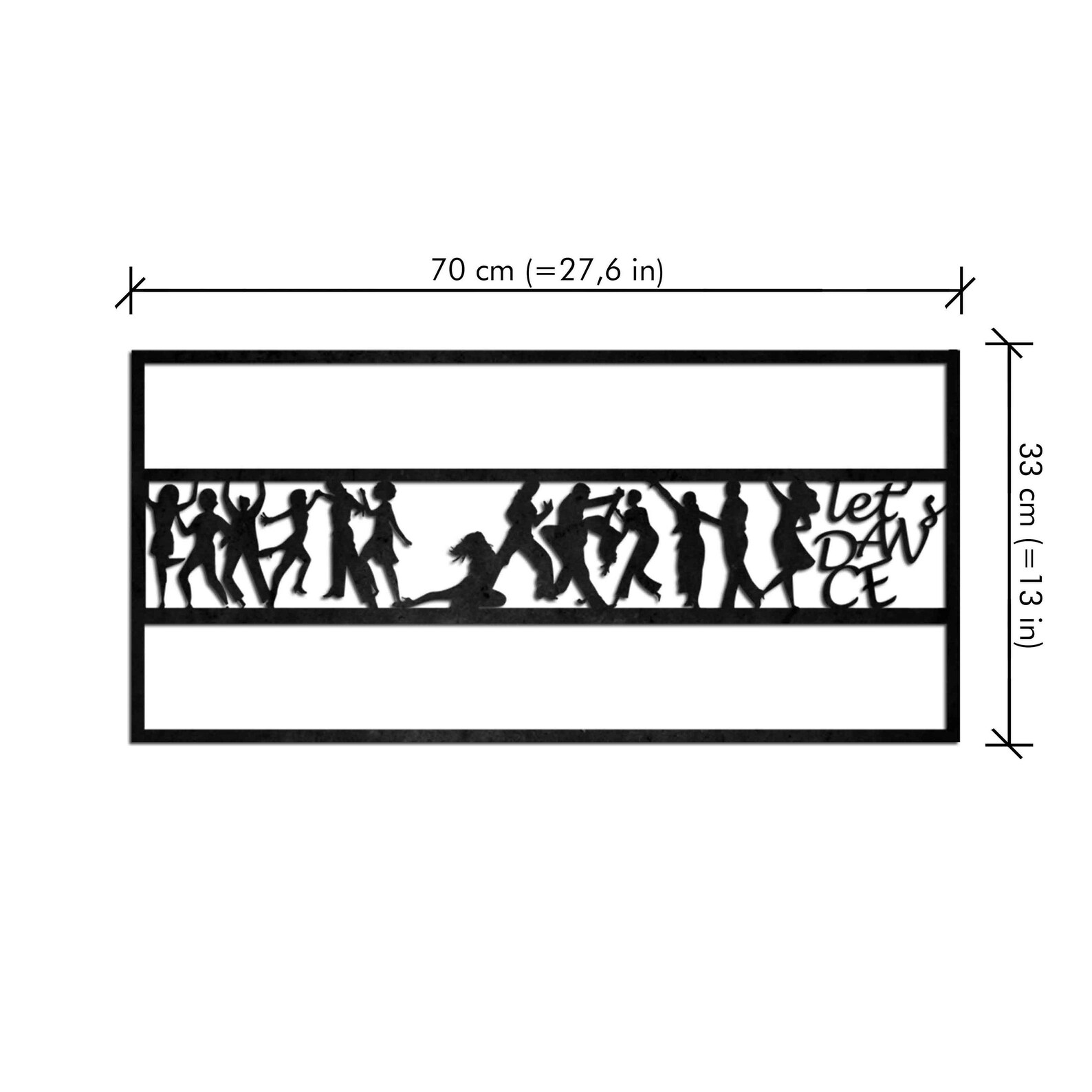 Let's Dance Metal Wall Art Dance Wall Art Etsy