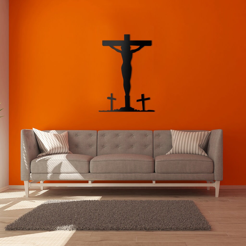 Jesus Wall Decor Christ Cross Wall Decor Christian Decor Etsy