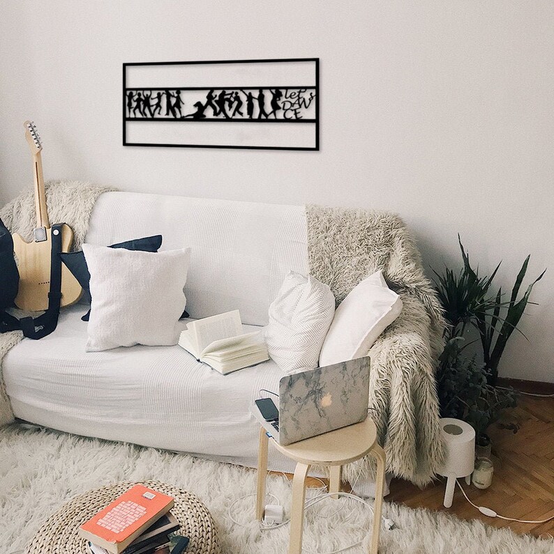 Let's Dance Metal Wall Art Dance Wall Art | Etsy
