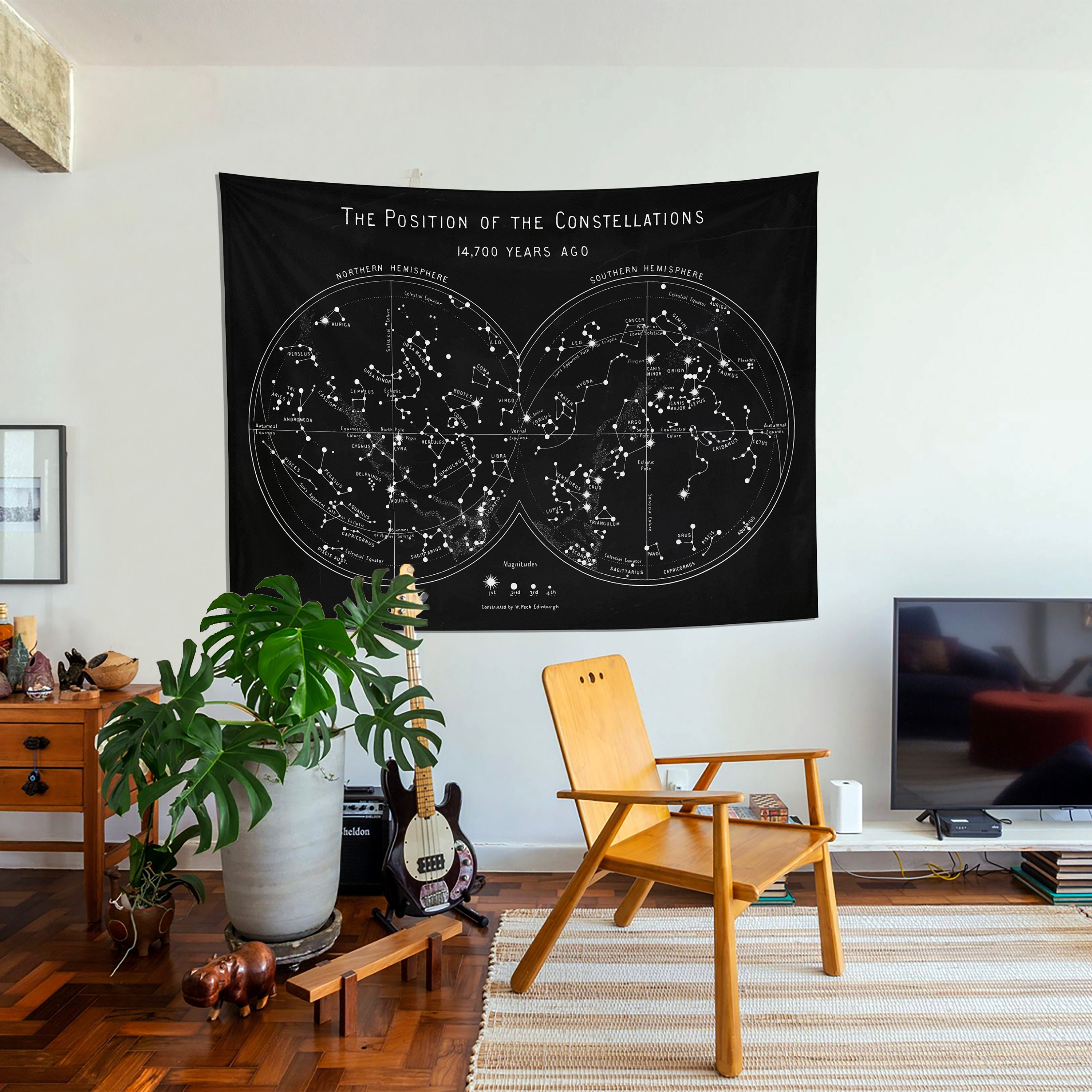 Star chart tapestry sale