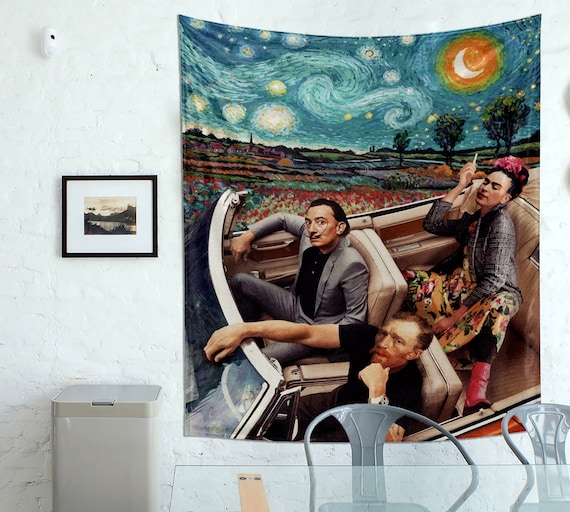 Frida kahlo van gogh dali sale