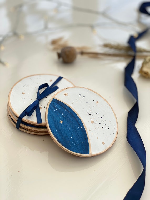 Moon coasters