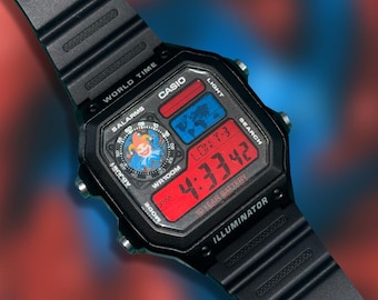 Custom Casio AE1200 "Balatro" Mod – | Jimbo Joker Watch | GOTY Fan Gift | Card Game Gamer Gift | Poker Roguelike Watch