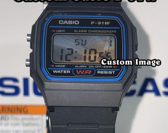 Vintage Casio Marlin Quartz Digital 248 W-24 Alarm Wristwatch for