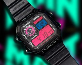 Mod Casio AE1200 personnalisé « Cette ruine inévitable » | DCC Book 7 Gift | Montre Guerres de factions | C'est la guerre | Matt Dinniman