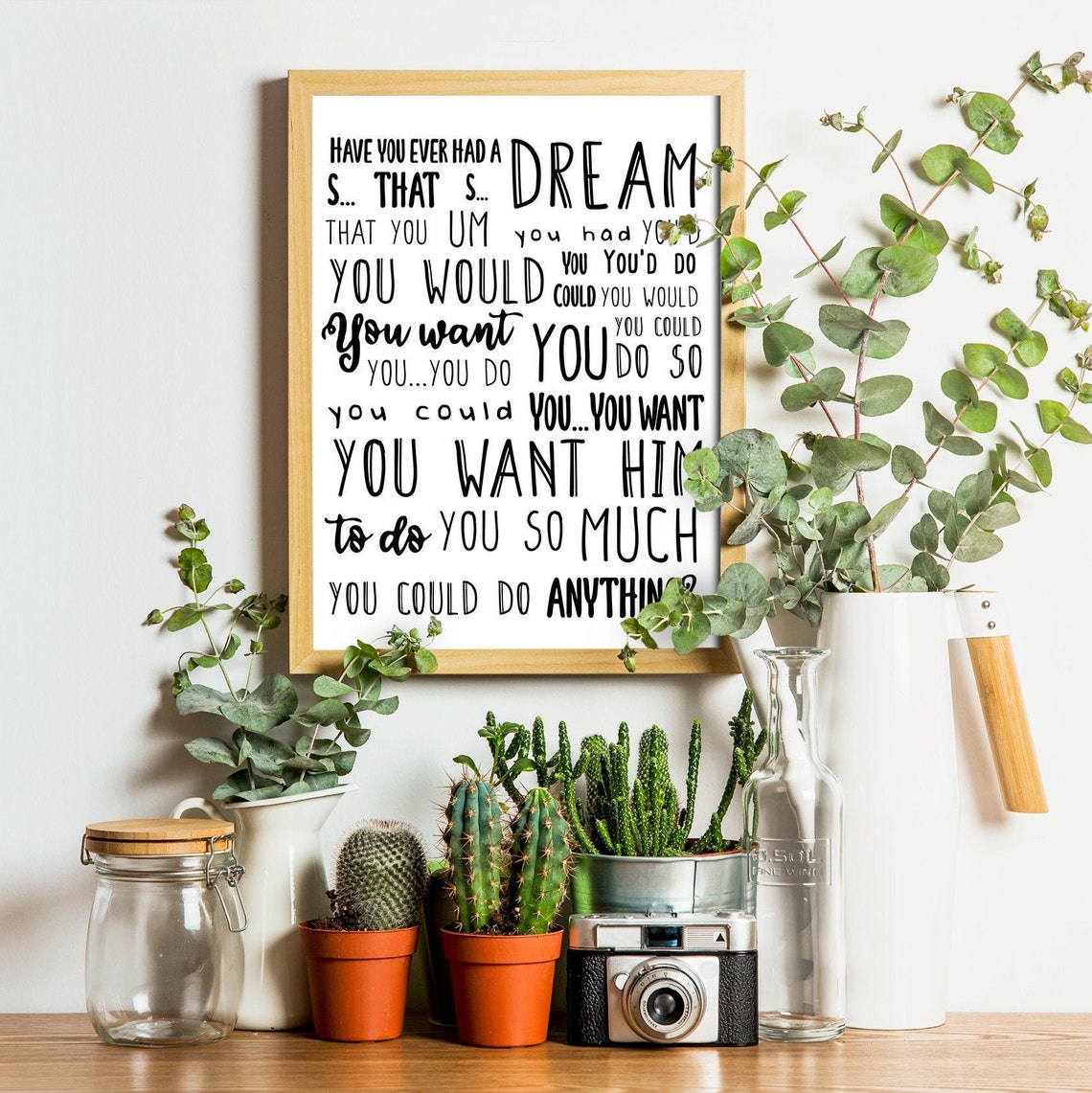 Have you ever had a dream print meme print funny print etsy denmark