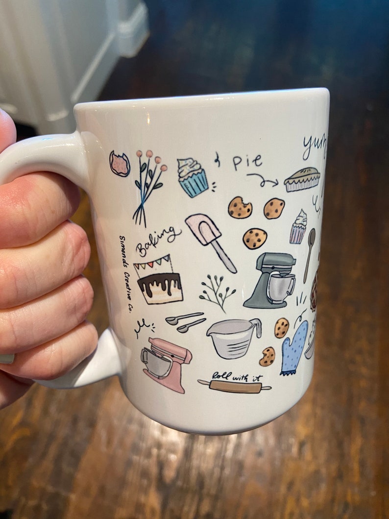 Baking Mug Pastry Chef Gift Baking Lovers Gifts for Bakers Etsy