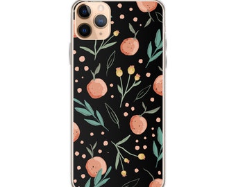 Orange fruit iPhone Case, fun phone case, citrus phone case