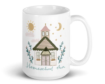 Homeschool mug, mugs for mom, homeschool mama, homeschool cup