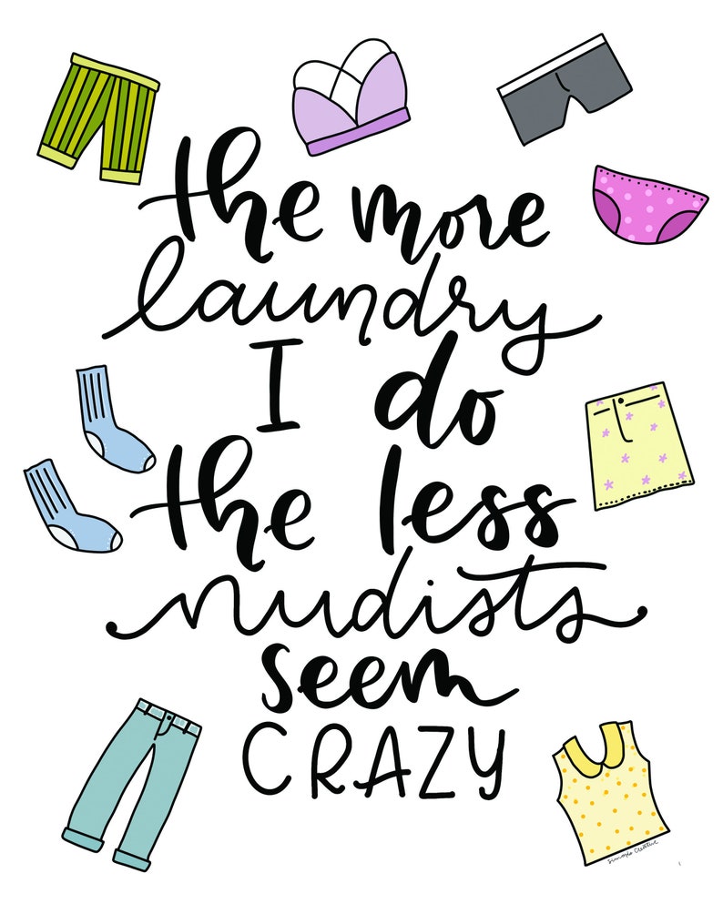 Laundry Room Prints Fun Laundry Room Sign Laundry Room Etsy