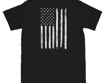 Distressed American USA Flag Patriotic shirt, 2nd Amendment,Men's T-shirt