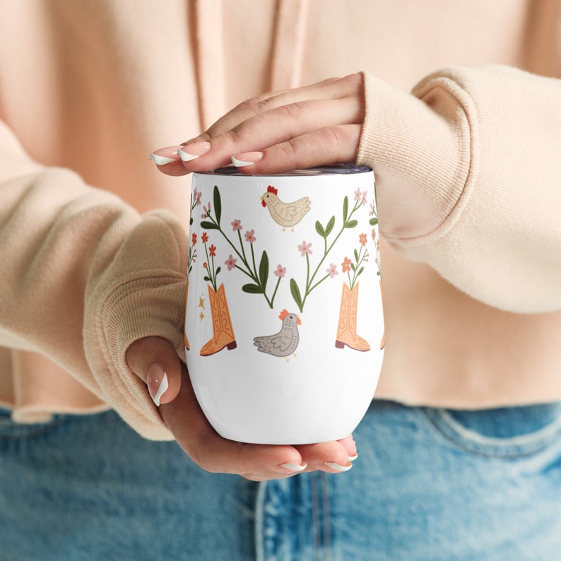 SimondsCreativeCo Wine Tumbler - Thumbnail 4