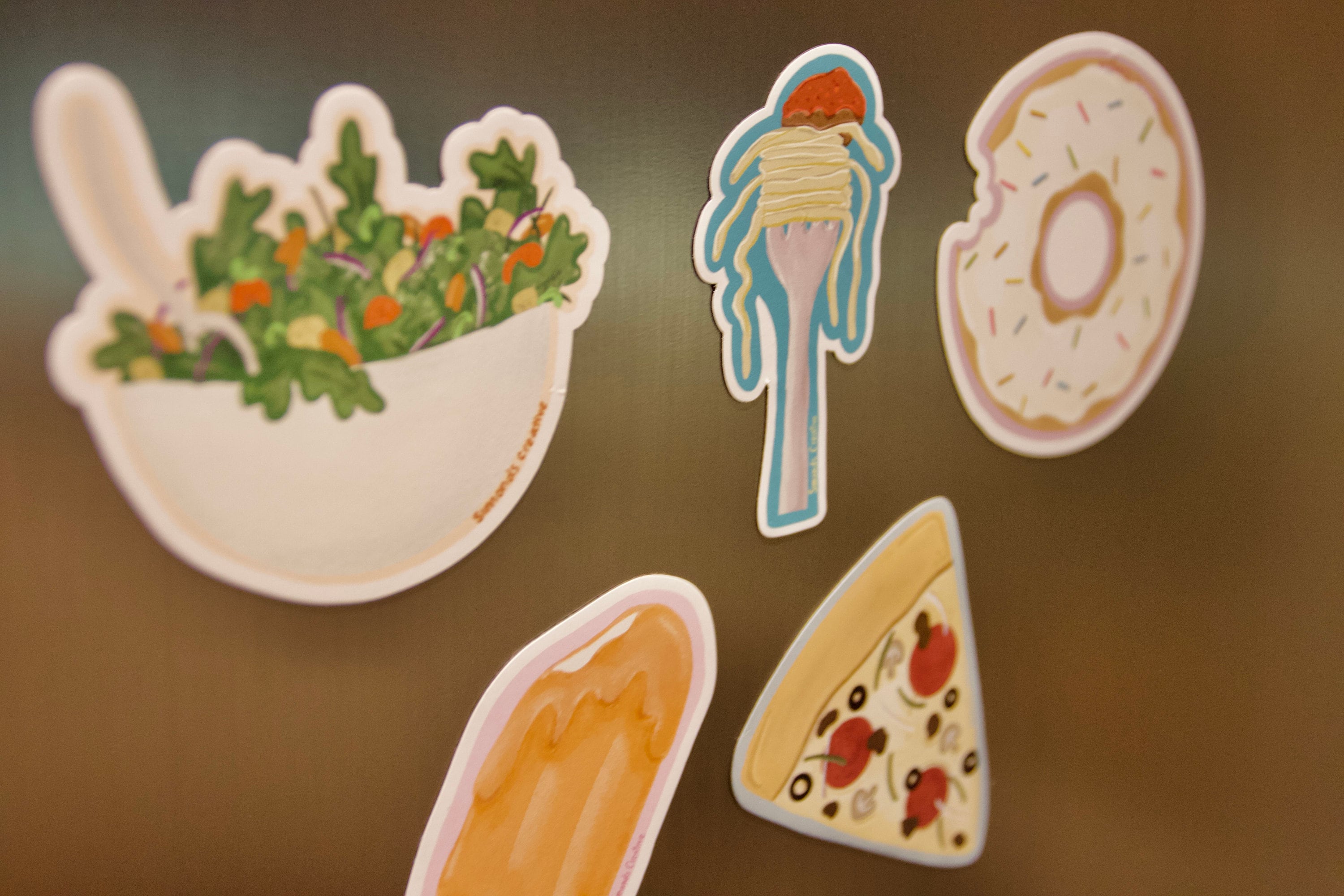 Cute for Fridge Food Illustrated Food Etsy