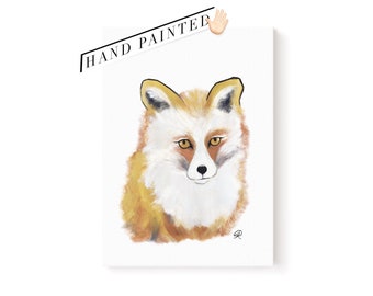 Fox Printable Wall Art: Nursery Wall Decor | Baby Animal Print | Cute wall Art | Children Room Decor | Nursery Art Prints