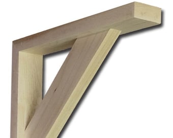 Paire De Corbeaux Décoratifs En Bois Cerisier – Style Colonial Boston (Osborne Wood Products)