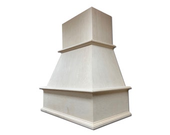 Castlewood Traditional Chimney Range Hood - Maple