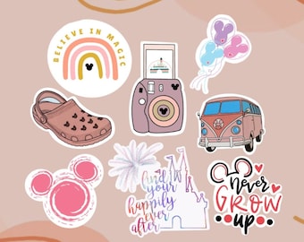 disney snacks inspired sticker pack etsy ireland