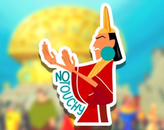 Kuzco's Poison Disney Sticker, Emperor's New Groove Sticker, Disney Sticker  Waterproof Sticker 