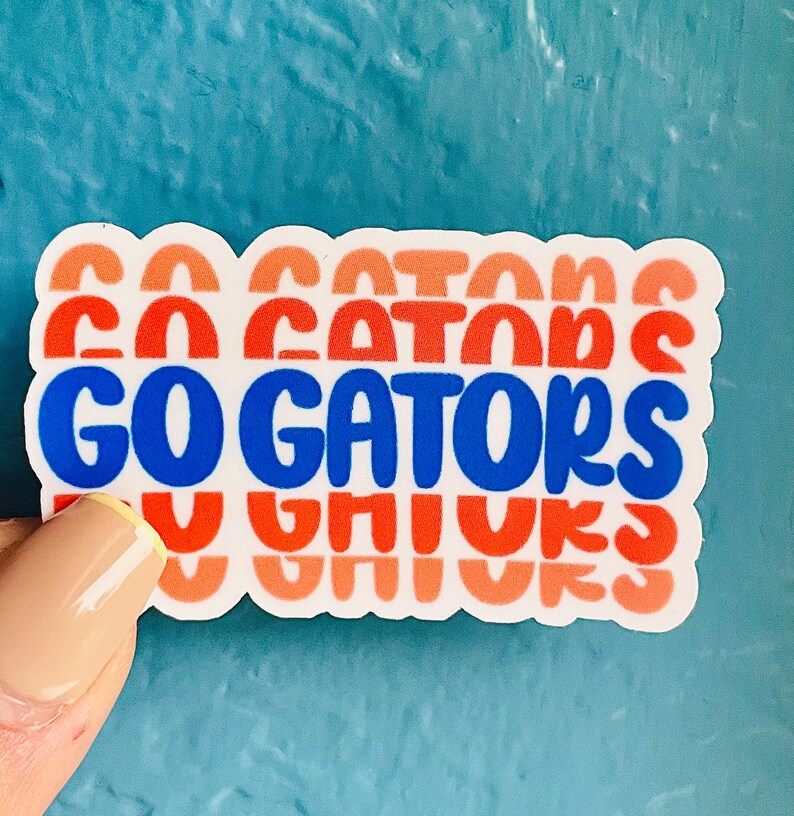 University of Florida Stickers/ UF Florida Gators Vinyl Decal - Etsy
