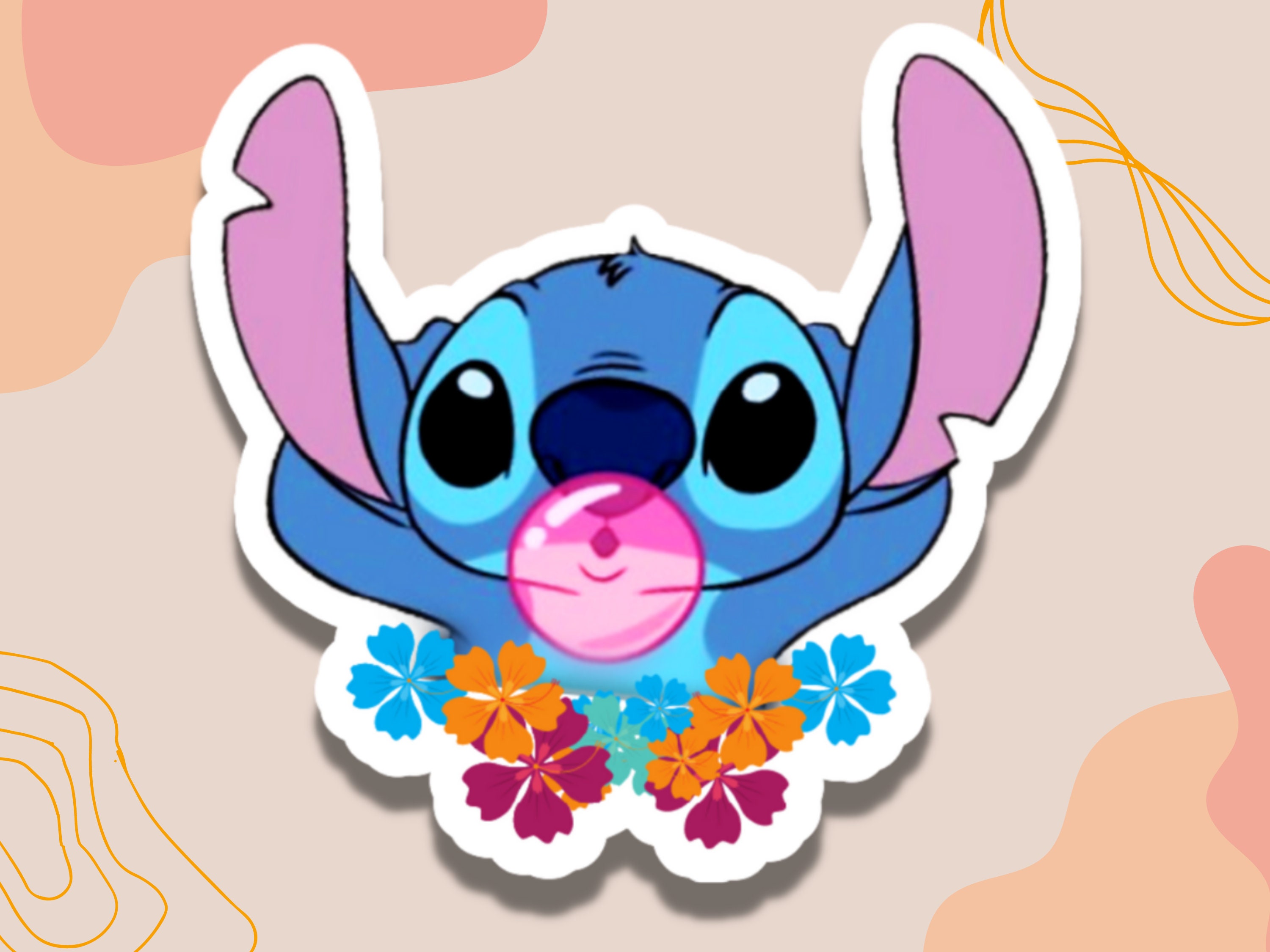 Stitch Sticker for Sale by Rosanakh  Disney sticker, Cartoon stickers,  Tumblr stickers