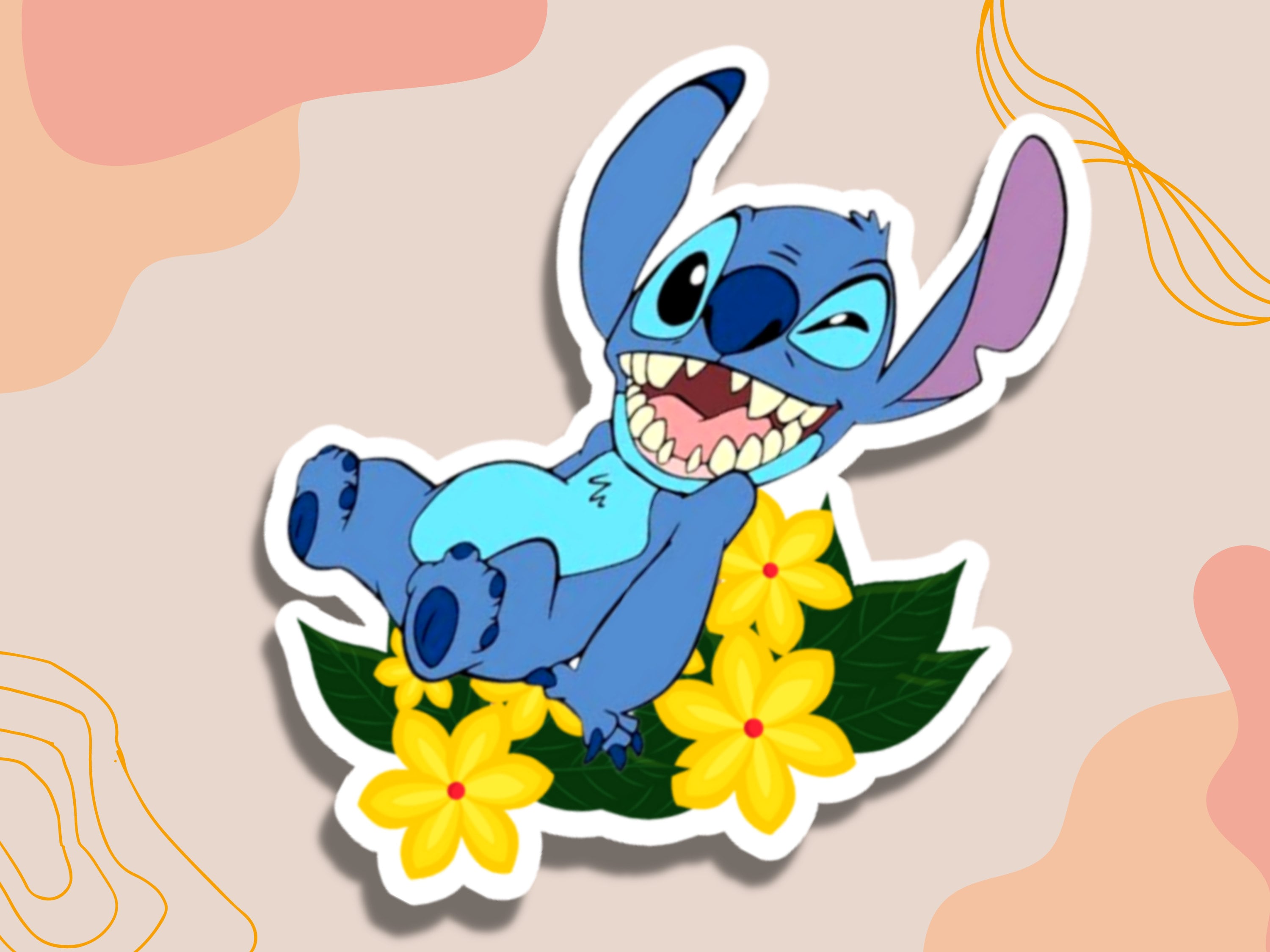 Stitch Bunny Ears Transparent Disney Laptop Stickers/ Lilo and Stitch Ohana  Aloha Planner Stationery Decal Water Bottle Cell Phone -  Sweden