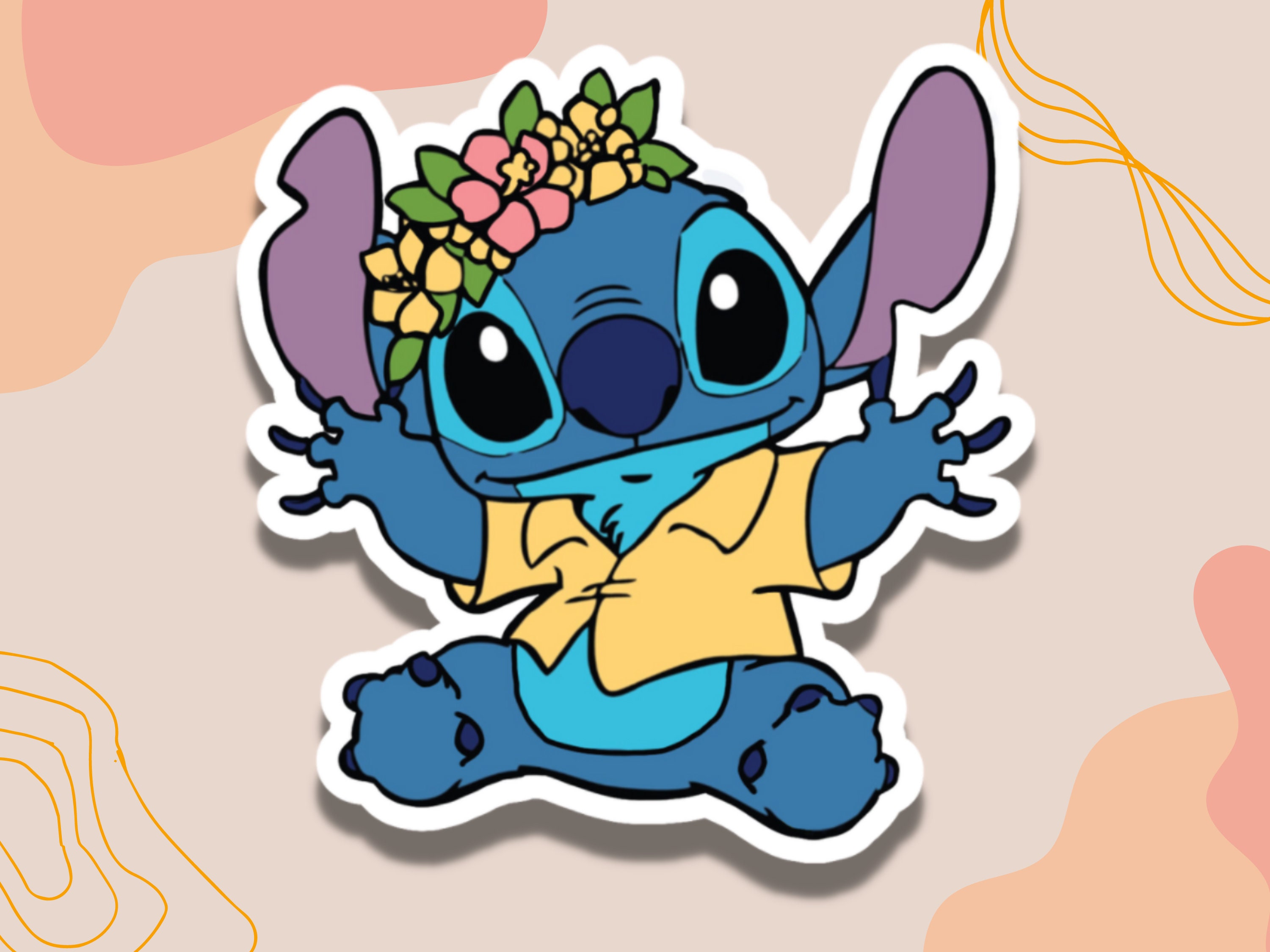 Disney's Stitch Sticker by Sunkissed Designs