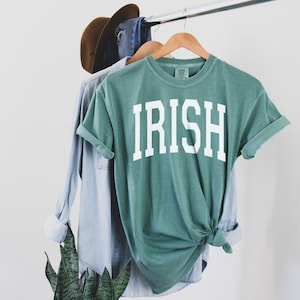 Irish Tshirt, Comfort Colors® St Patricks Day Tshirt, St Patricks Day Shirt, Saint Patricks Day Tee, Womens Saint Patricks Day Shirt