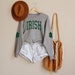 Irish Sweatshirt, Irish Crewneck, St Patricks Day Sweatshirt, St Patricks Day Shirt, Saint Patricks Day Shirt, Womens St Patricks Day Shirt 
