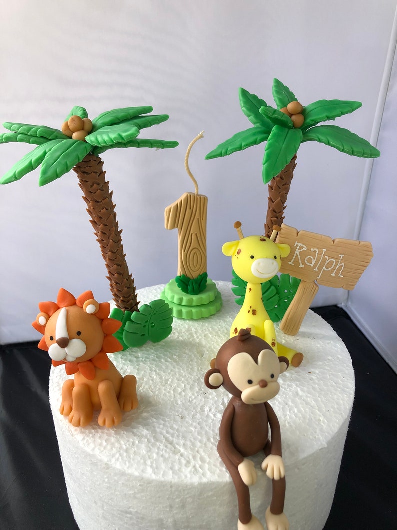 SAFARI CAKE Topper safari Baby Shower Safari Theme Birthday Etsy Canada