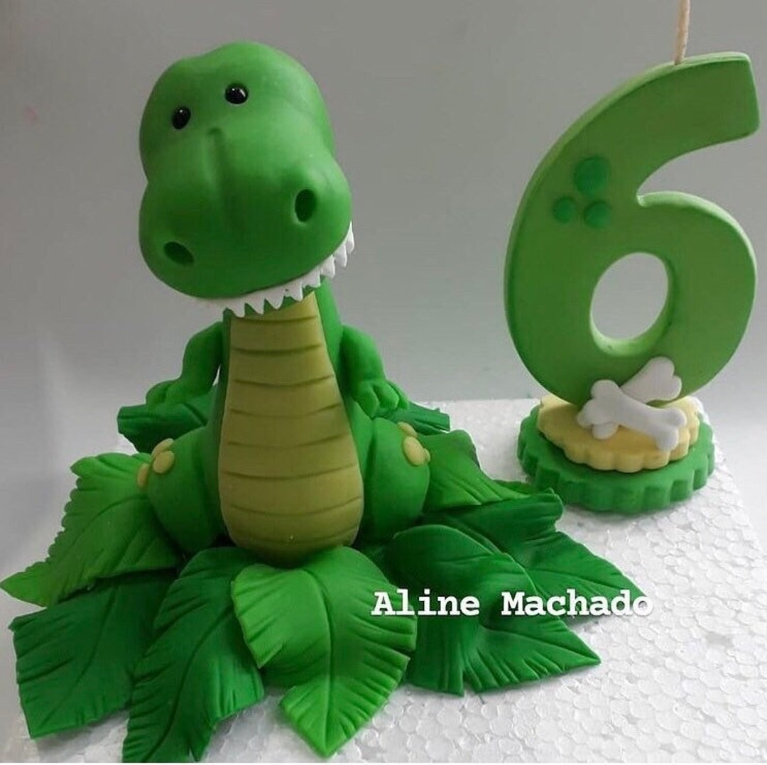 Dinosaur Candle NO Fondandt Figure Modern Dinosaur Baby - Etsy Sweden Dinosaur Candle NO Fondandt Figure Modern Dinosaur Baby - Etsy Sweden