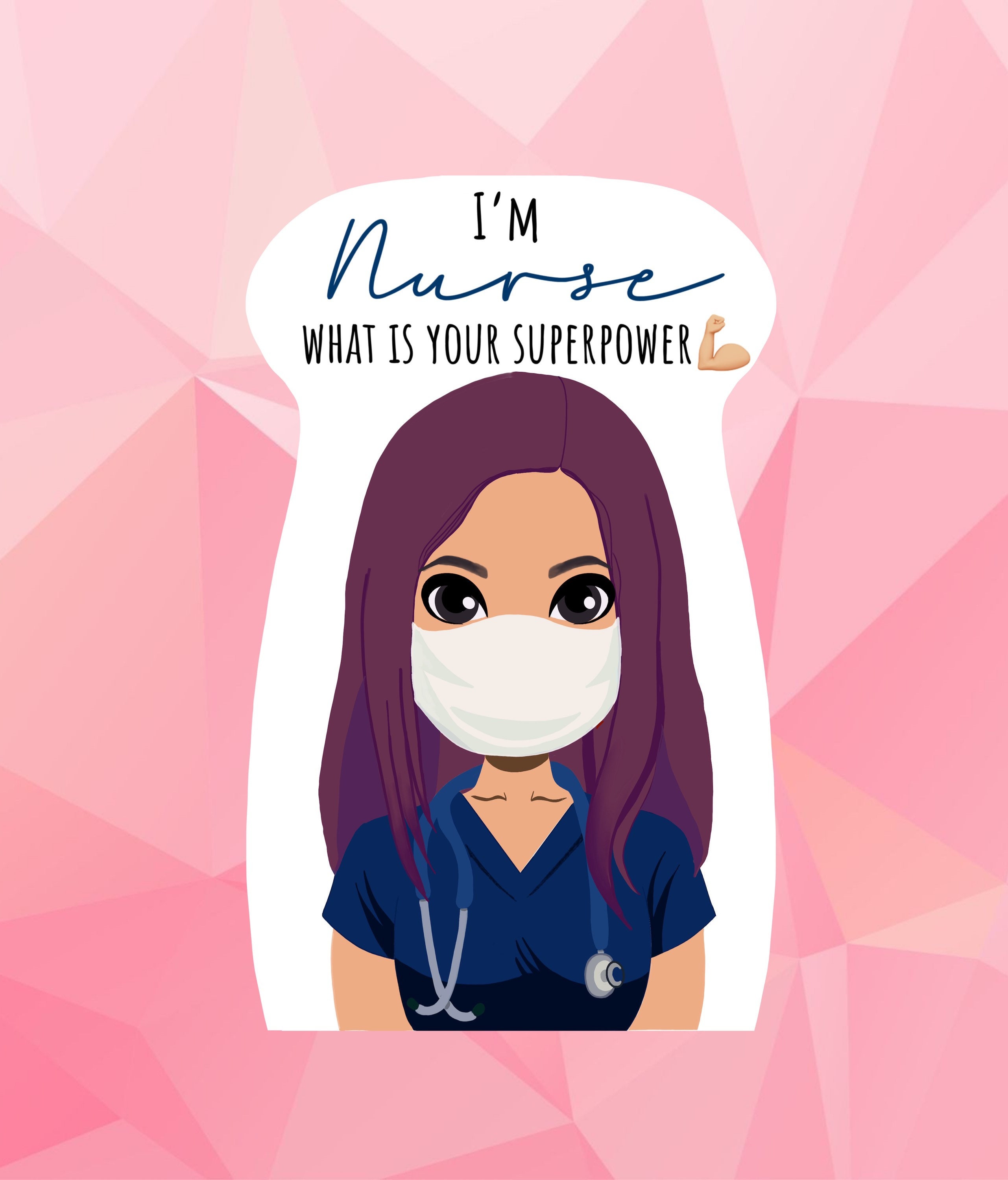 Waterproof Nurse Stickers Laptop Stickers Tumbler Stickers Etsy