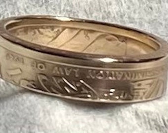 Dollar coin ring