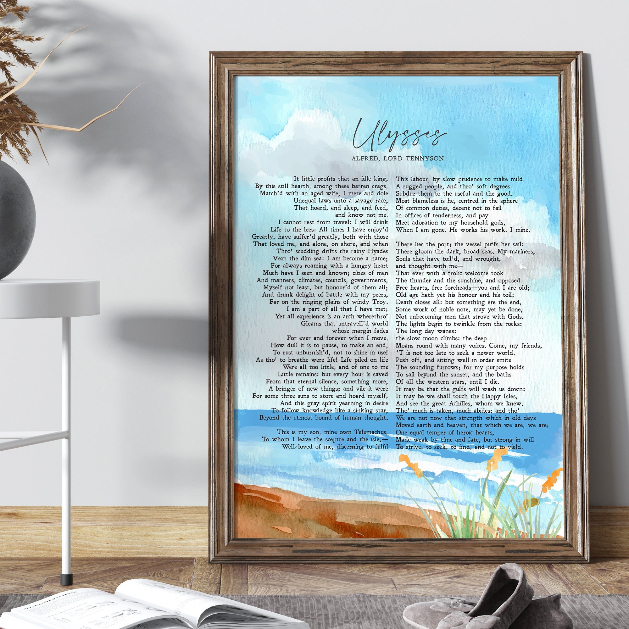 Ulysses | Alfred Lord Tennyson | Poem | Life | Live