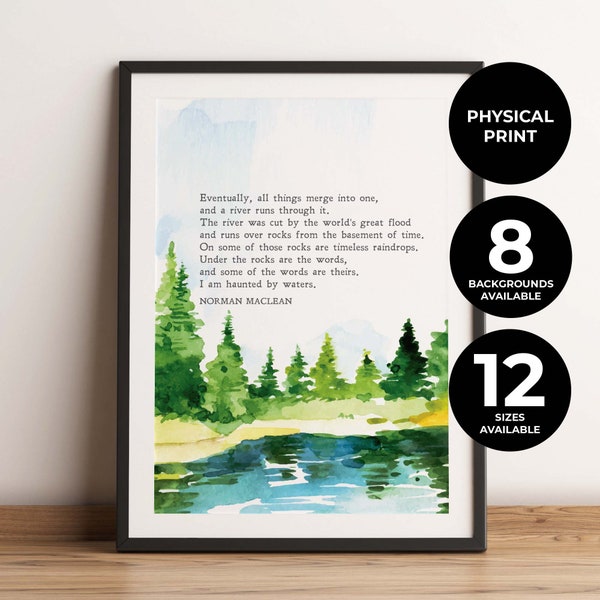 River Through The Woods Painting Etsy