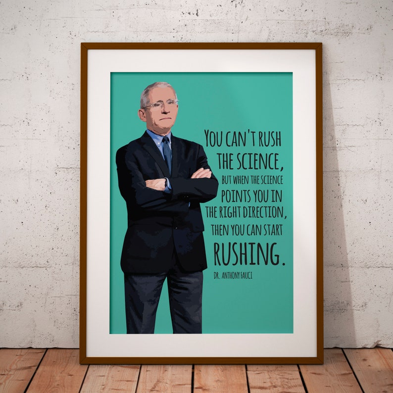 You Can't Rush the Science | Anthony Fauci | Doctor | Quotes | Medicine ...