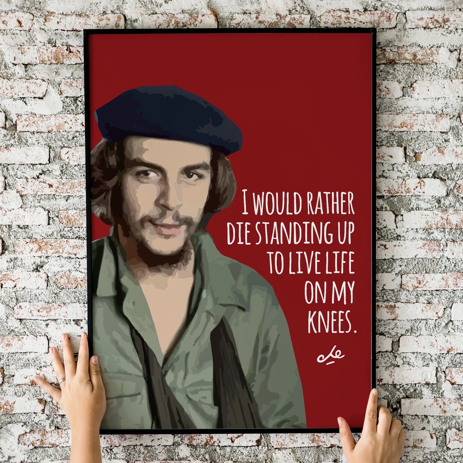 Che Guevara Quote - Etsy, image size:1588x1588